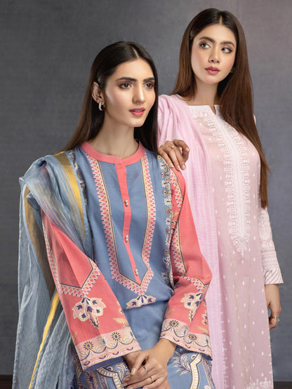 Limelight - 3 Piece Lawn Suit-Printed (Unstitched)