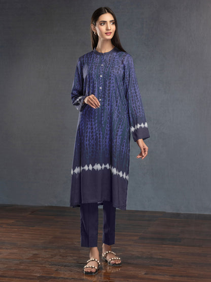 Limelight - 2 Piece Viscose Lawn Suit-Printed (Unstitched)