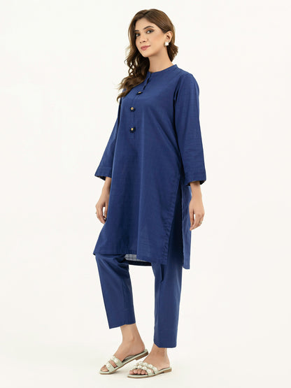 Limelight - 2 Piece Textured Lawn Suit-Dyed  (Pret)