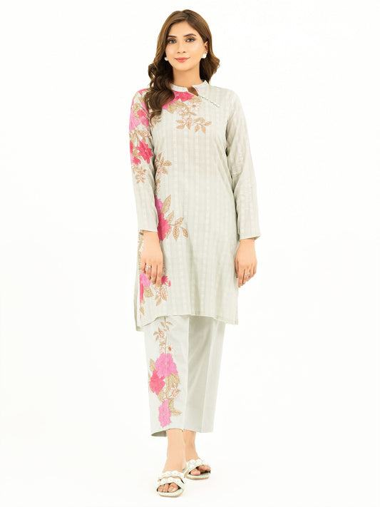 Limelight - 2 Piece Texture Lawn Suit-Printed (Pret)