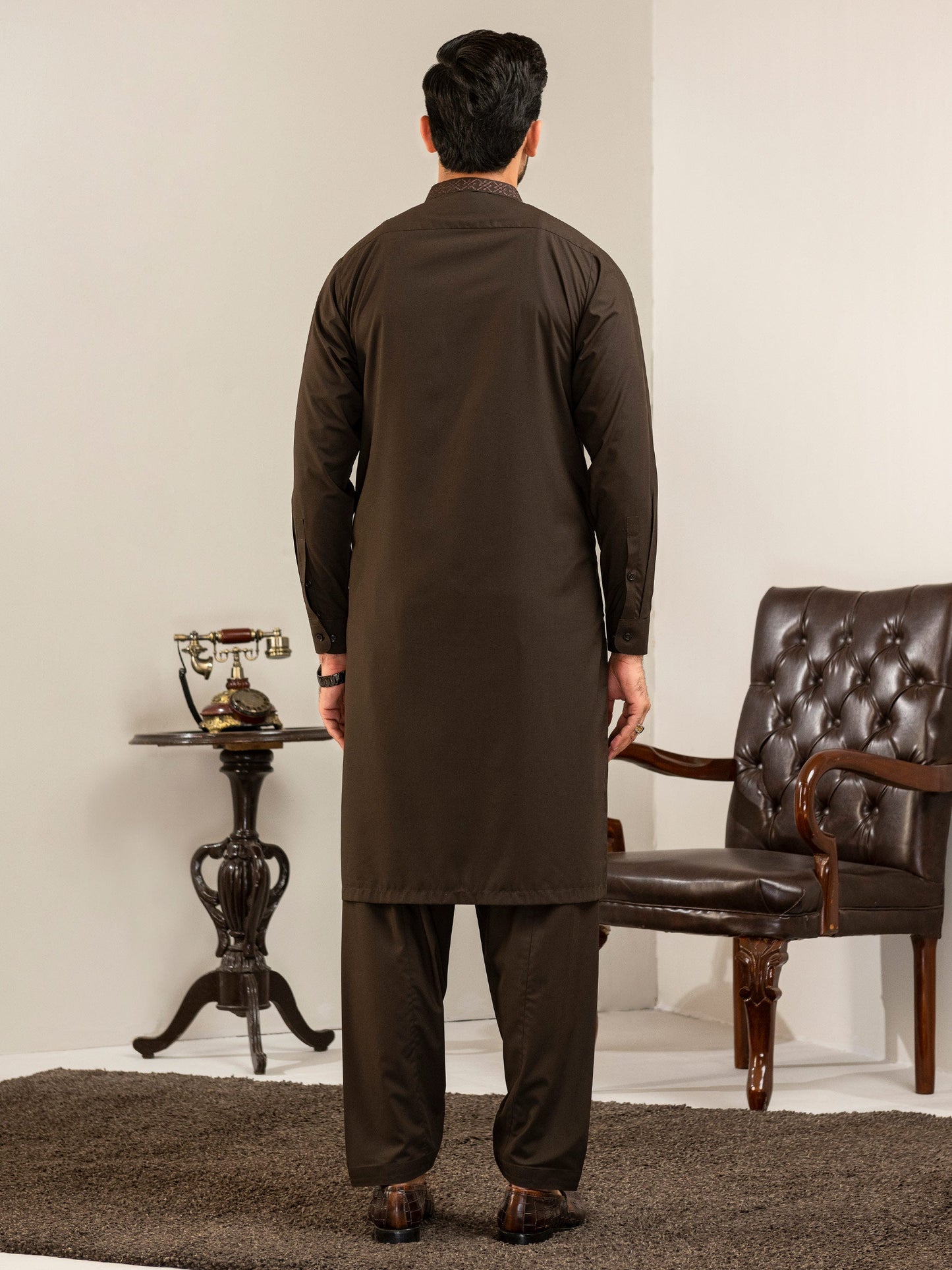 Limelight - Wash and Wear Suit-Embroidered