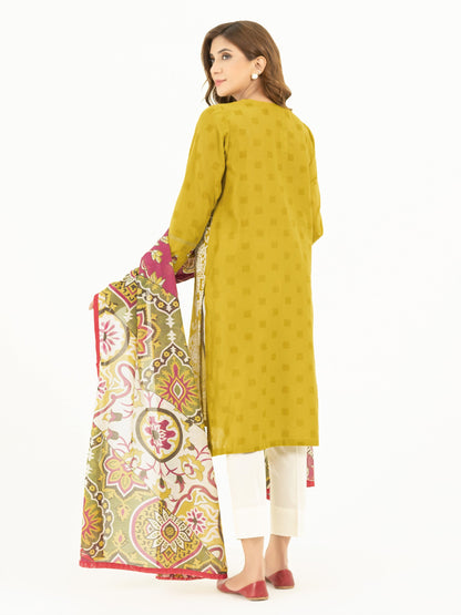 Limelight - 2 Piece Texture Lawn Suit-Embroidered (Pret)