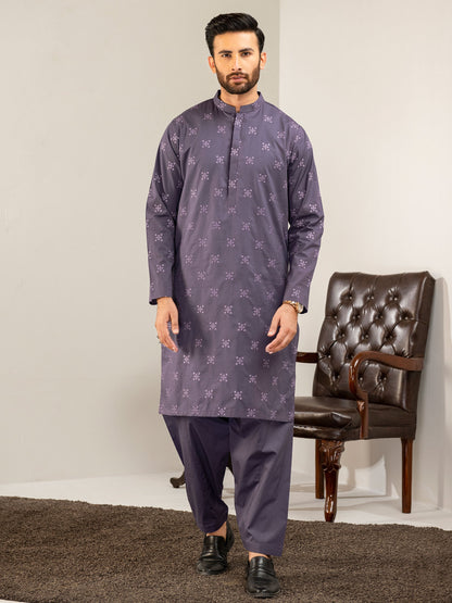 Limelight - Embroidered Cotton Suit