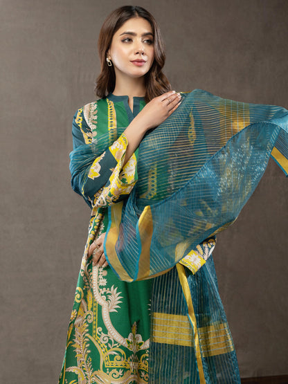 Limelight - 3 Piece Lawn Suit-Printed (Unstitched)