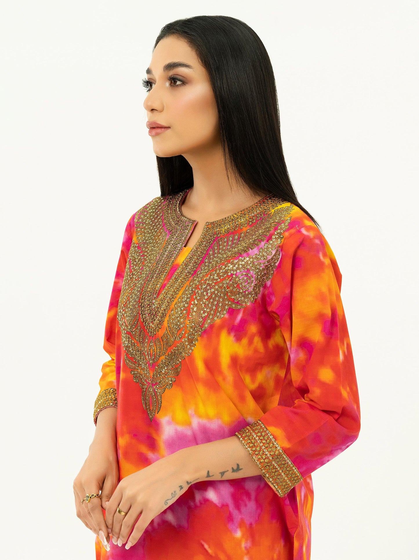 Limelight - Lawn Shirt-Embroidered (Pret)