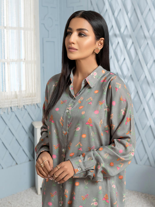 Limelight - 2 Piece Viscose Lawn Suit-Printed (Unstitched)