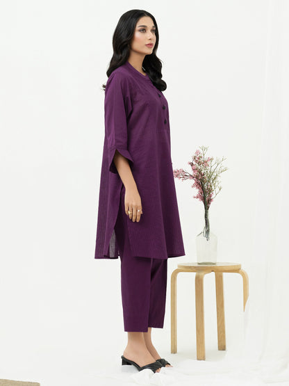 Limelight - 2 Piece Textured Lawn Suit-Dyed (Pret)