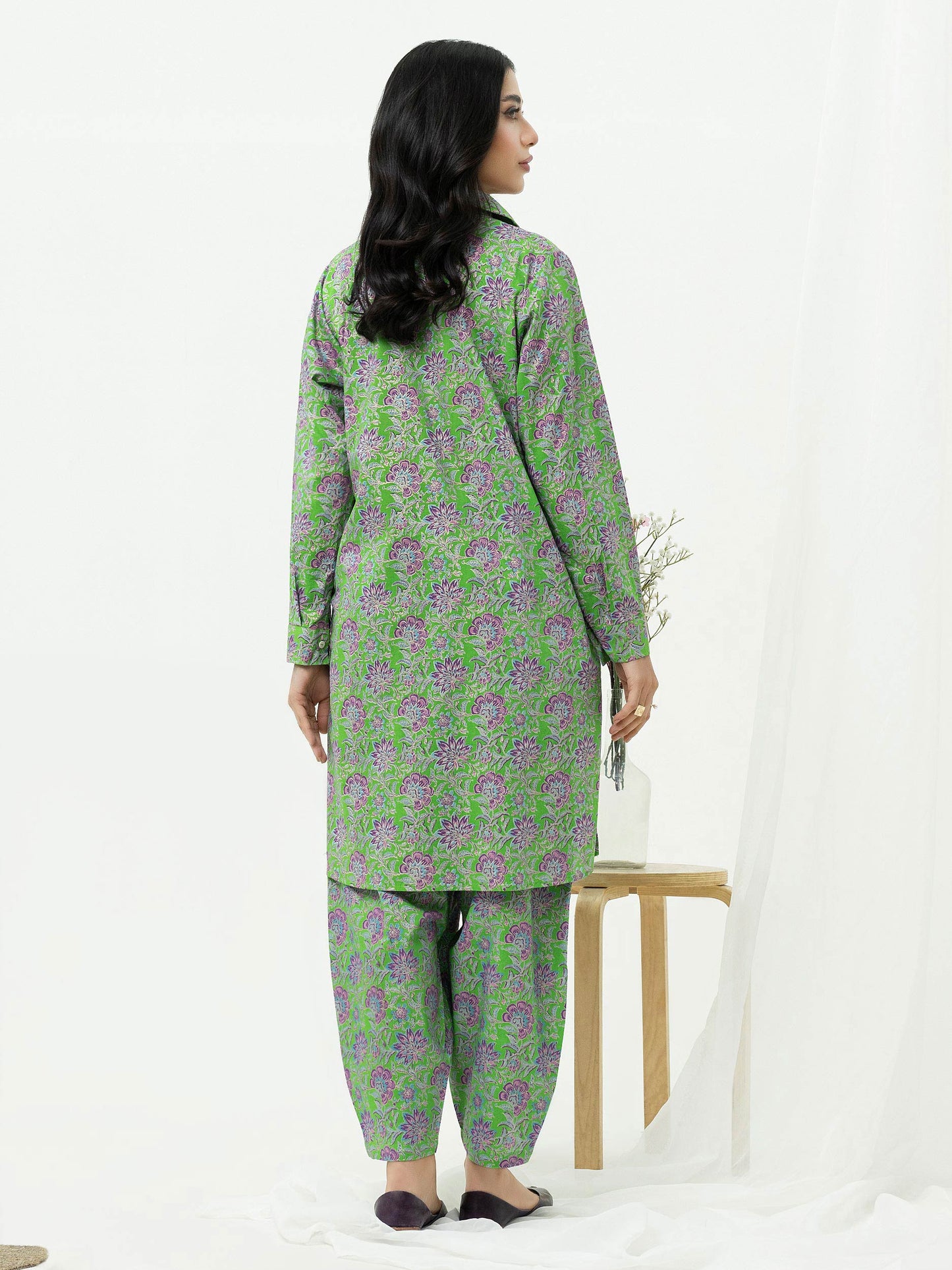 Limelight - 2 Piece Lawn Suit-Pasted (Pret)