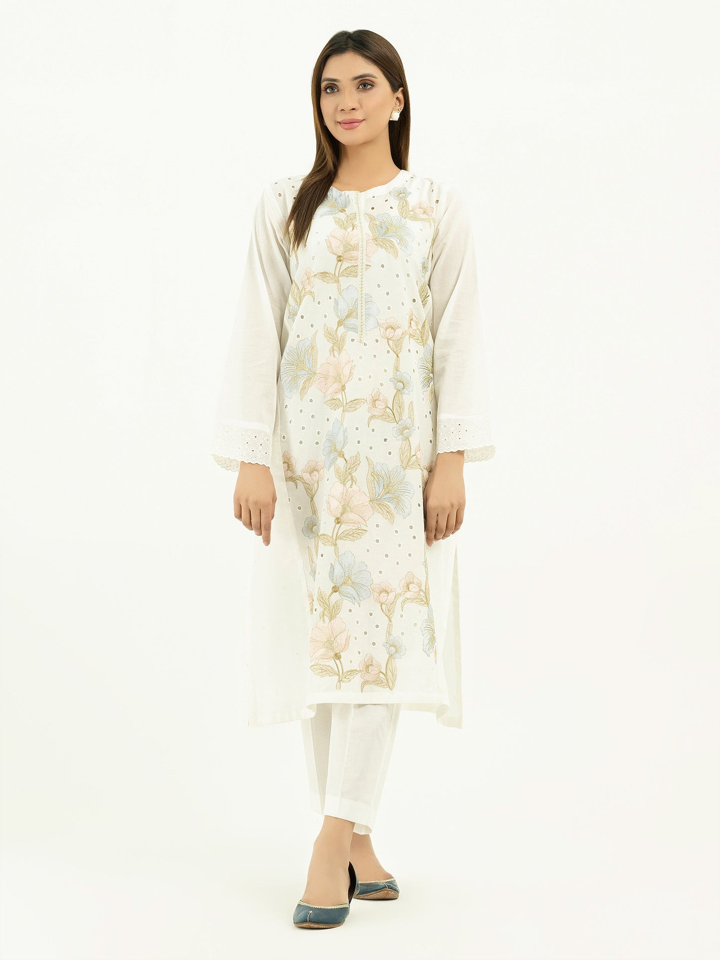 Limelight - Lawn Shirt-Embroidered  (Pret)