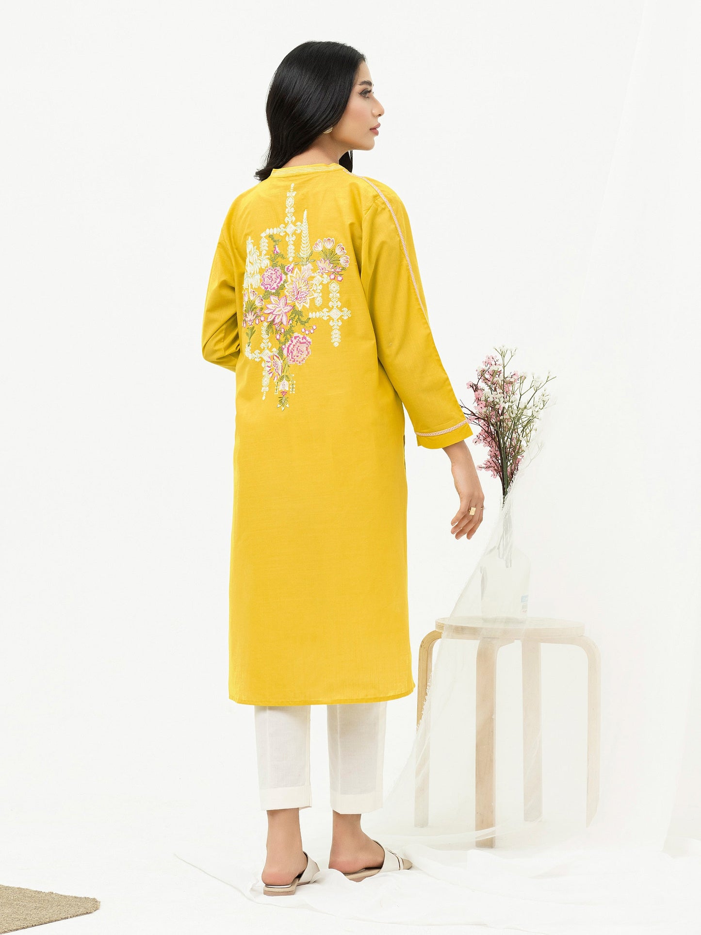 Limelight - Lawn Shirt-Embroidered (Pret)