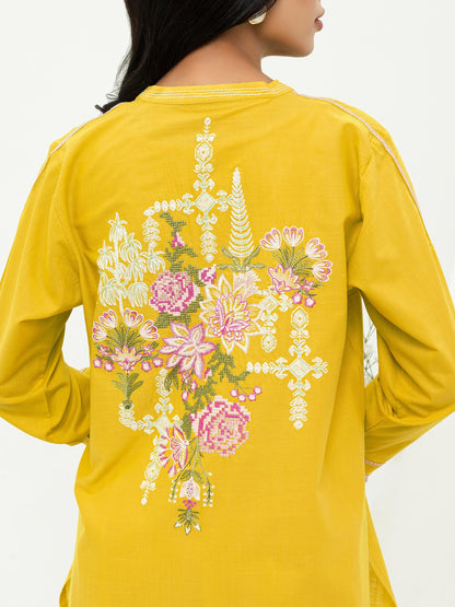 Limelight - Lawn Shirt-Embroidered (Pret)