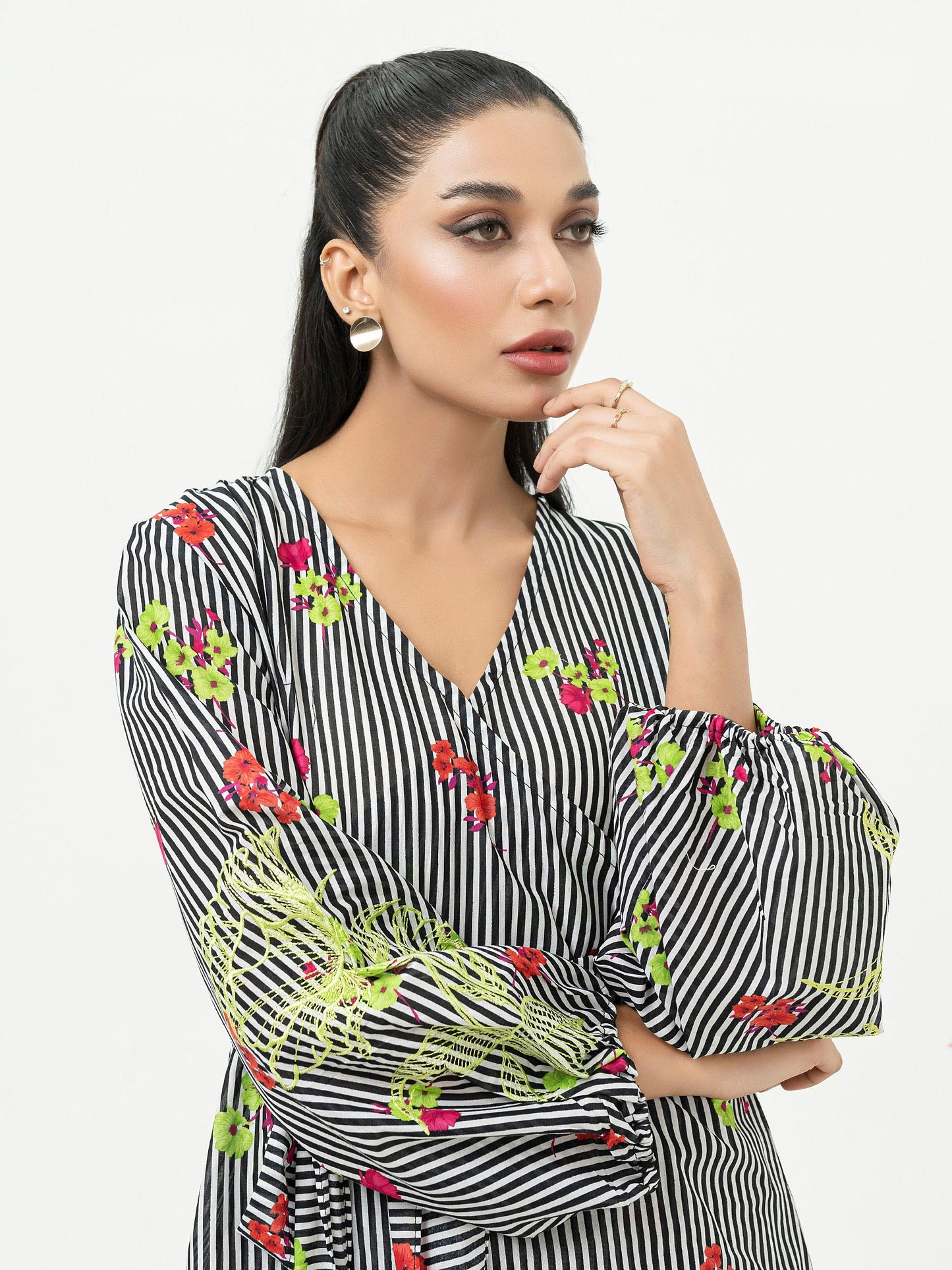 Limelight - Lawn Top- Embroidered