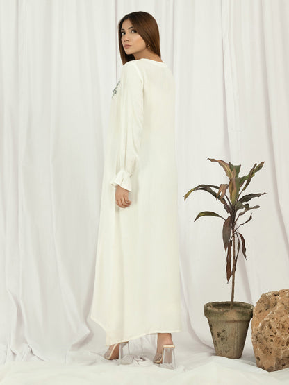 Limelight - Raw Silk Shirt-Embroidered (Pret)