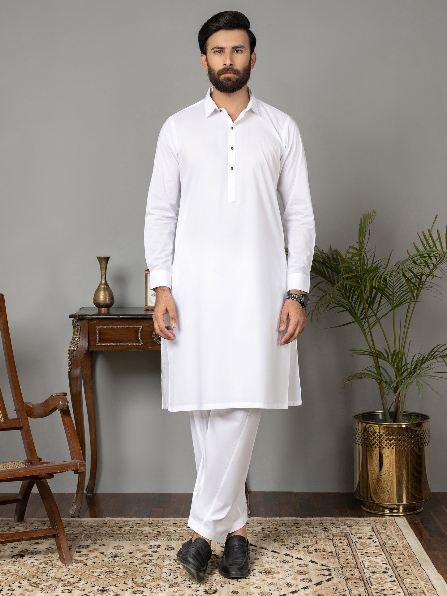 Limelight - Cotton Suit-Embroidered