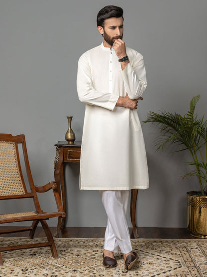 Limelight - Self Jacquard Kurta