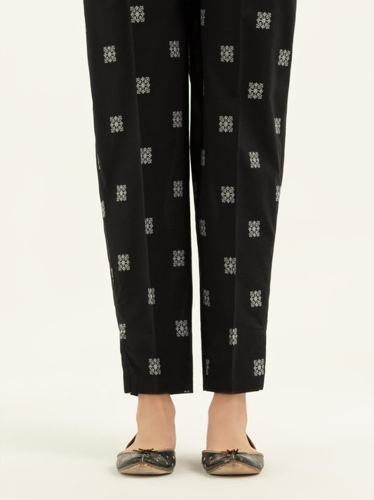 Printed Jacquard Trousers(Pret)