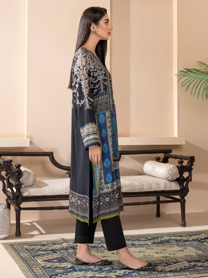 Viscose Lawn Shirt-Printed (Unstitched)