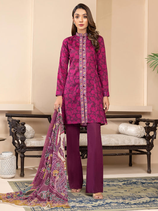 Limelight - 3 Piece Lawn Suit-Printed (Unstitched)