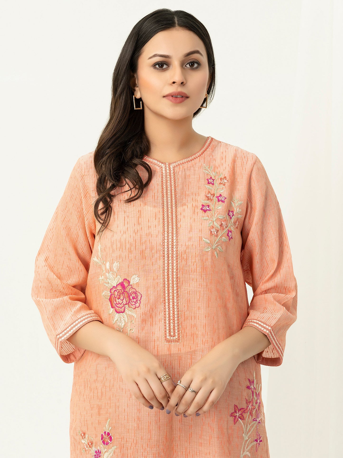 Limelight - Yarn Dyed Shirt-Embroidered (Pret)