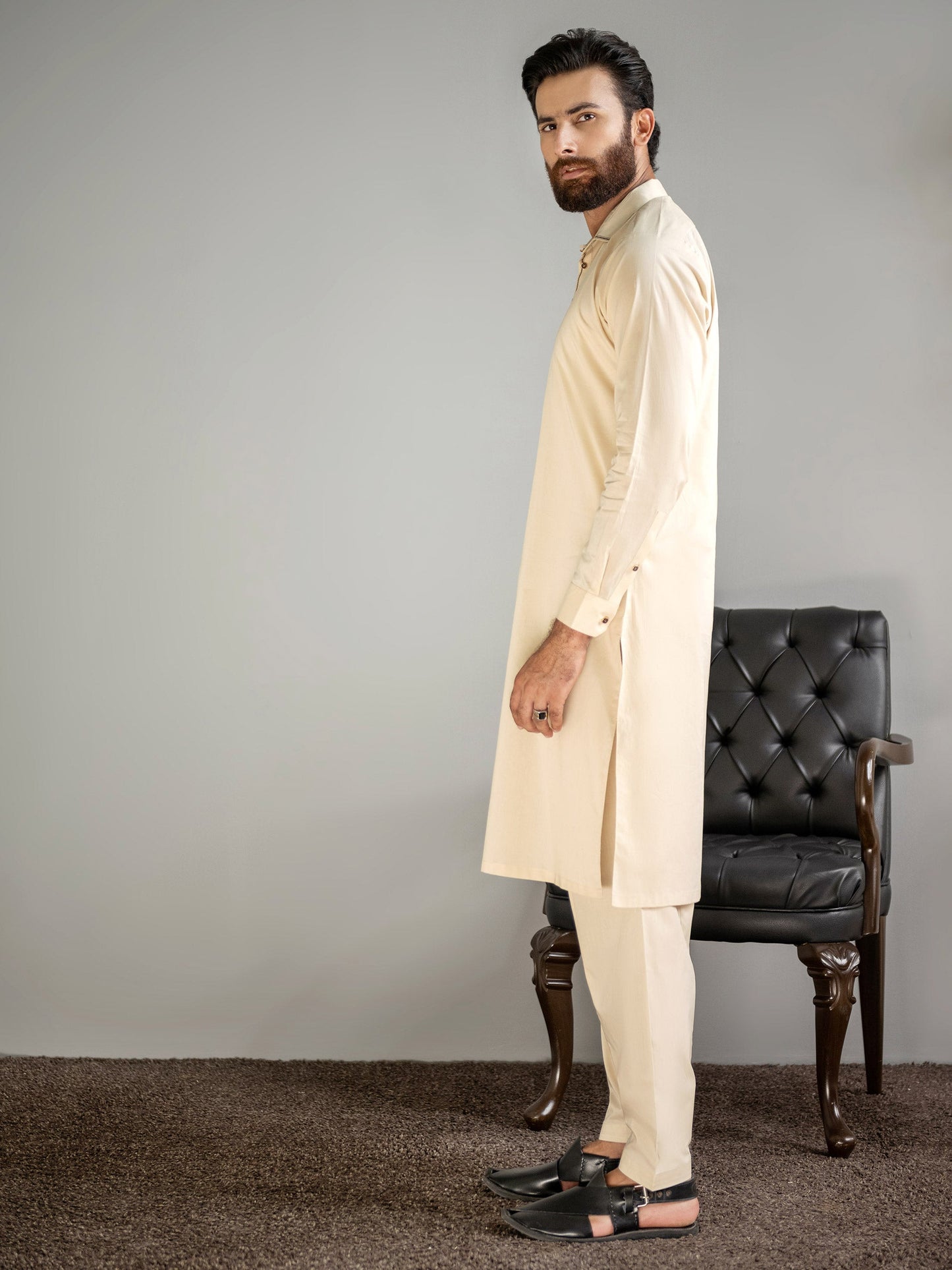 Limelight - Cotton Suit-Embroidered