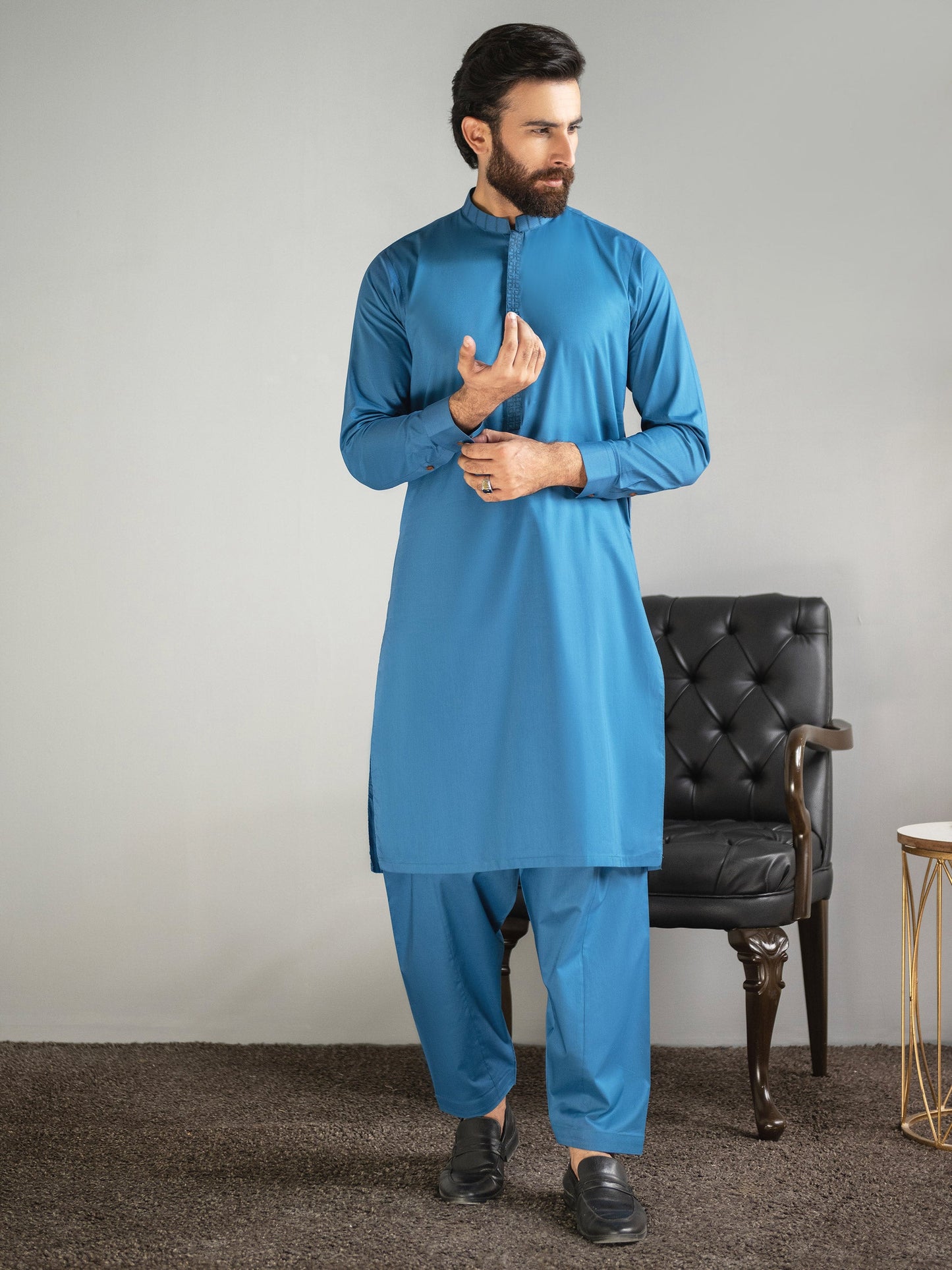 Limelight - Cotton Suit-Embroidered