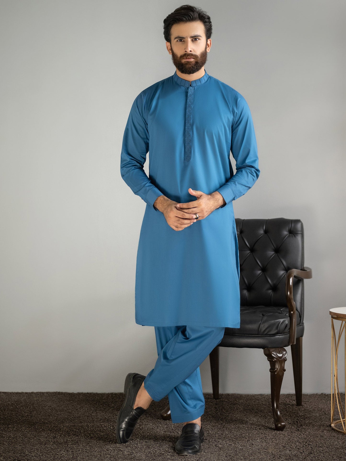 Limelight - Cotton Suit-Embroidered