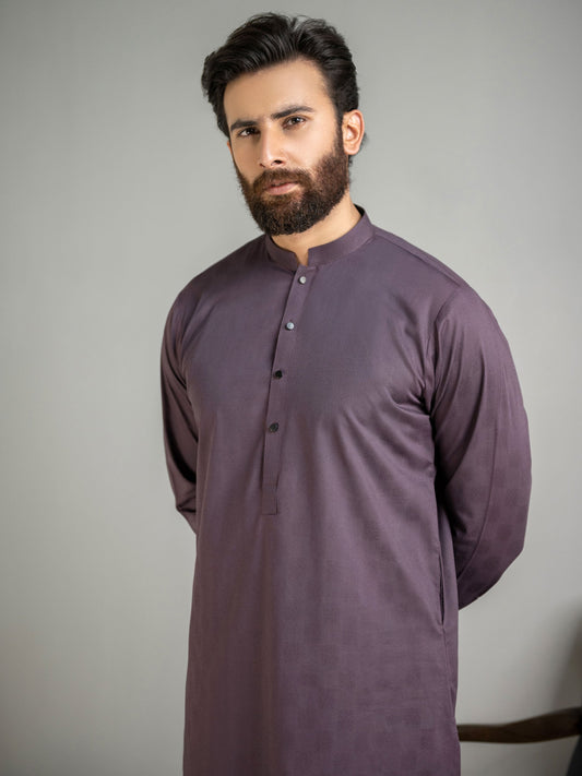 Limelight - Self Jacquard Kurta