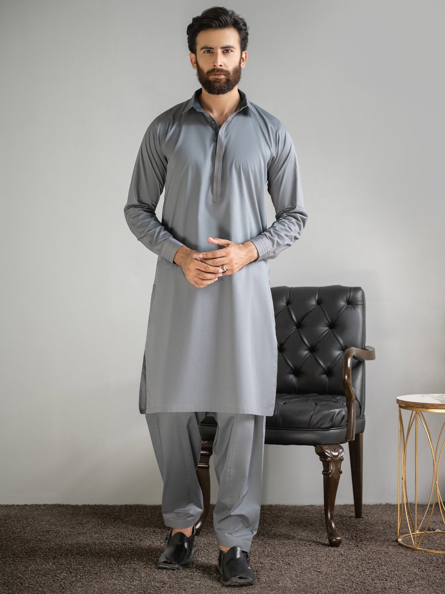 Limelight - Cotton Suit-Embroidered