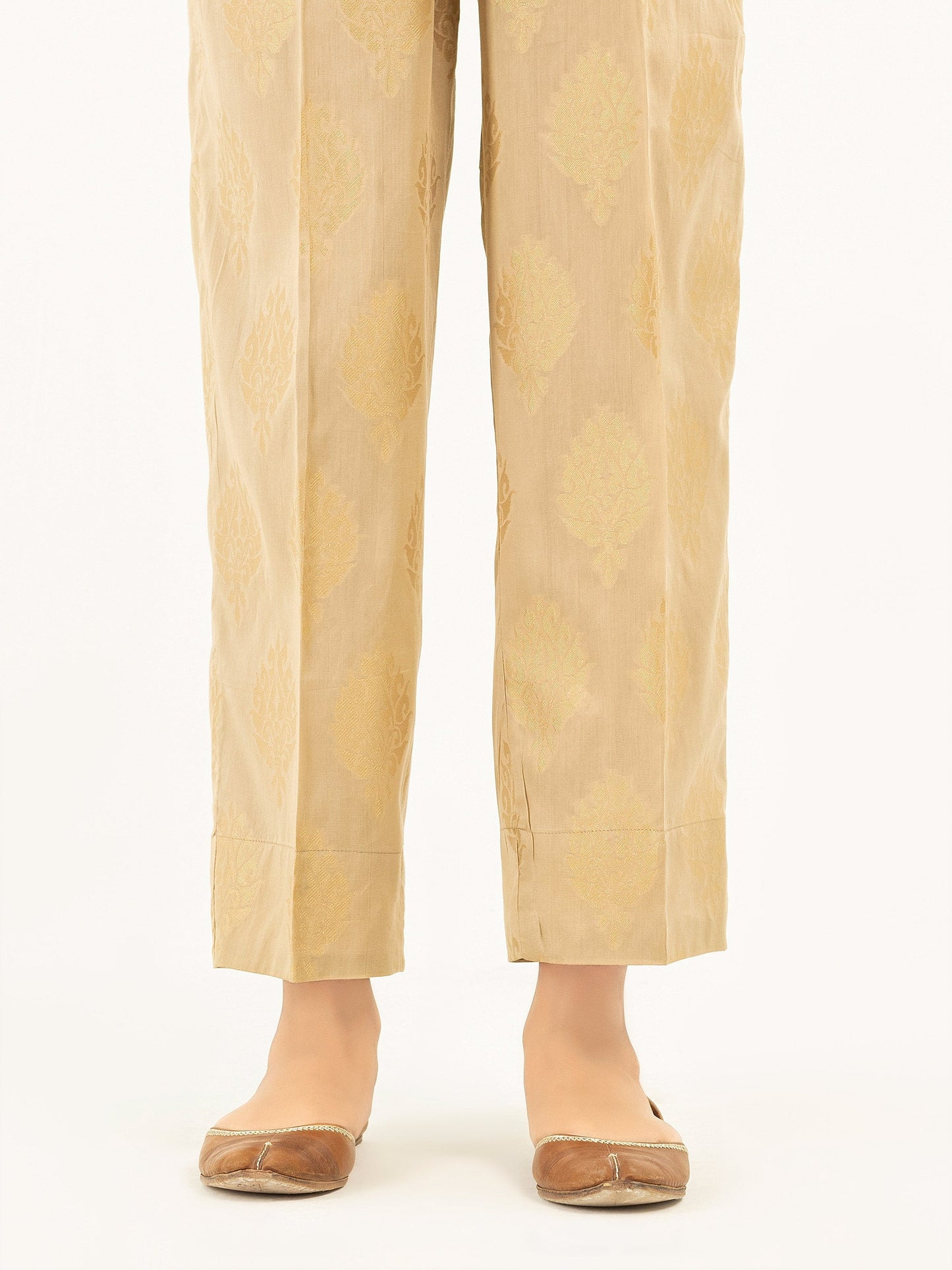 Limelight - Printed Jacquard Trousers(Pret)