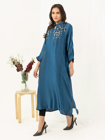 Limelight - Silk Shirt-Embroidered (Pret)