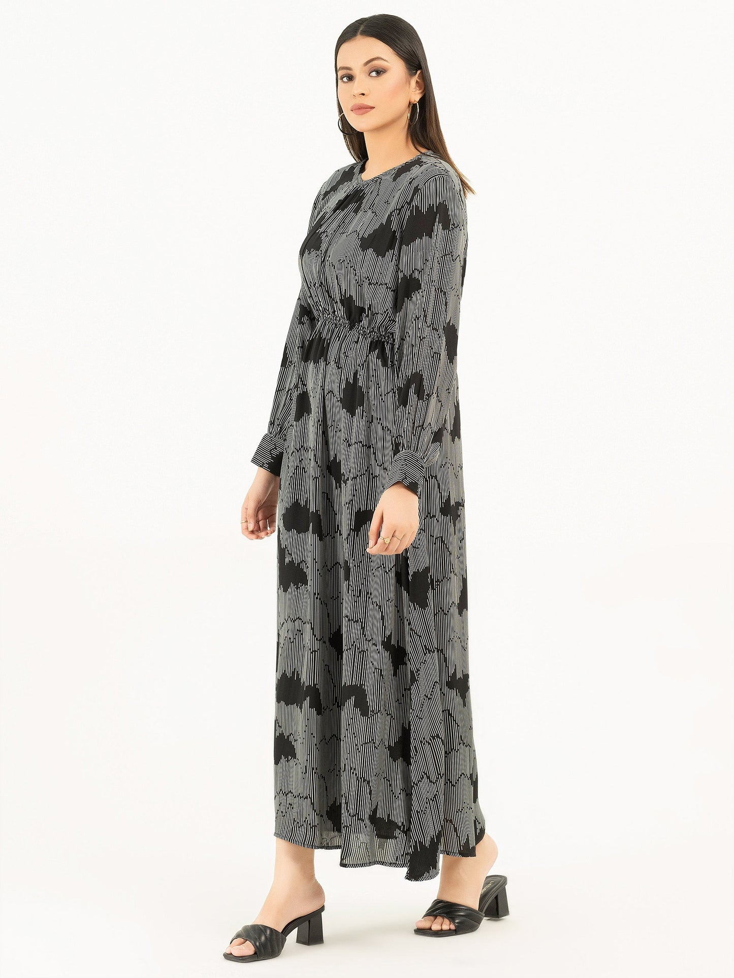 Limelight - Printed Grip Dress