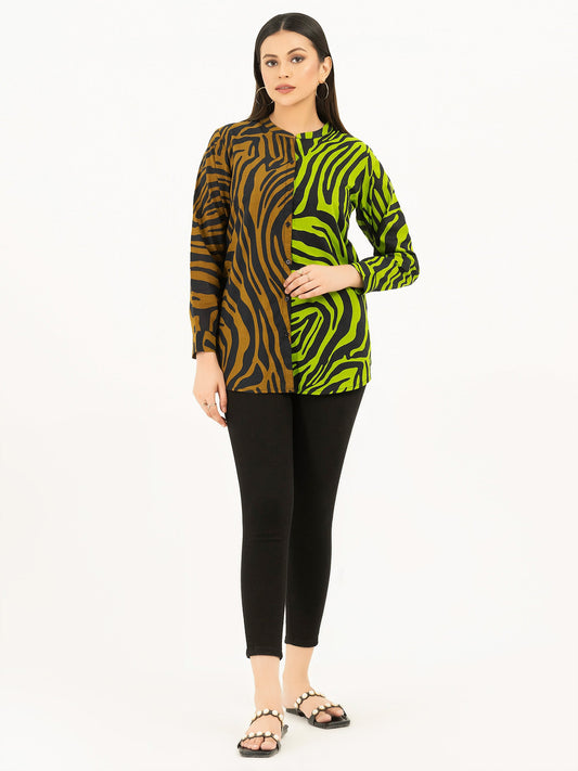 Limelight - Printed Lawn Top