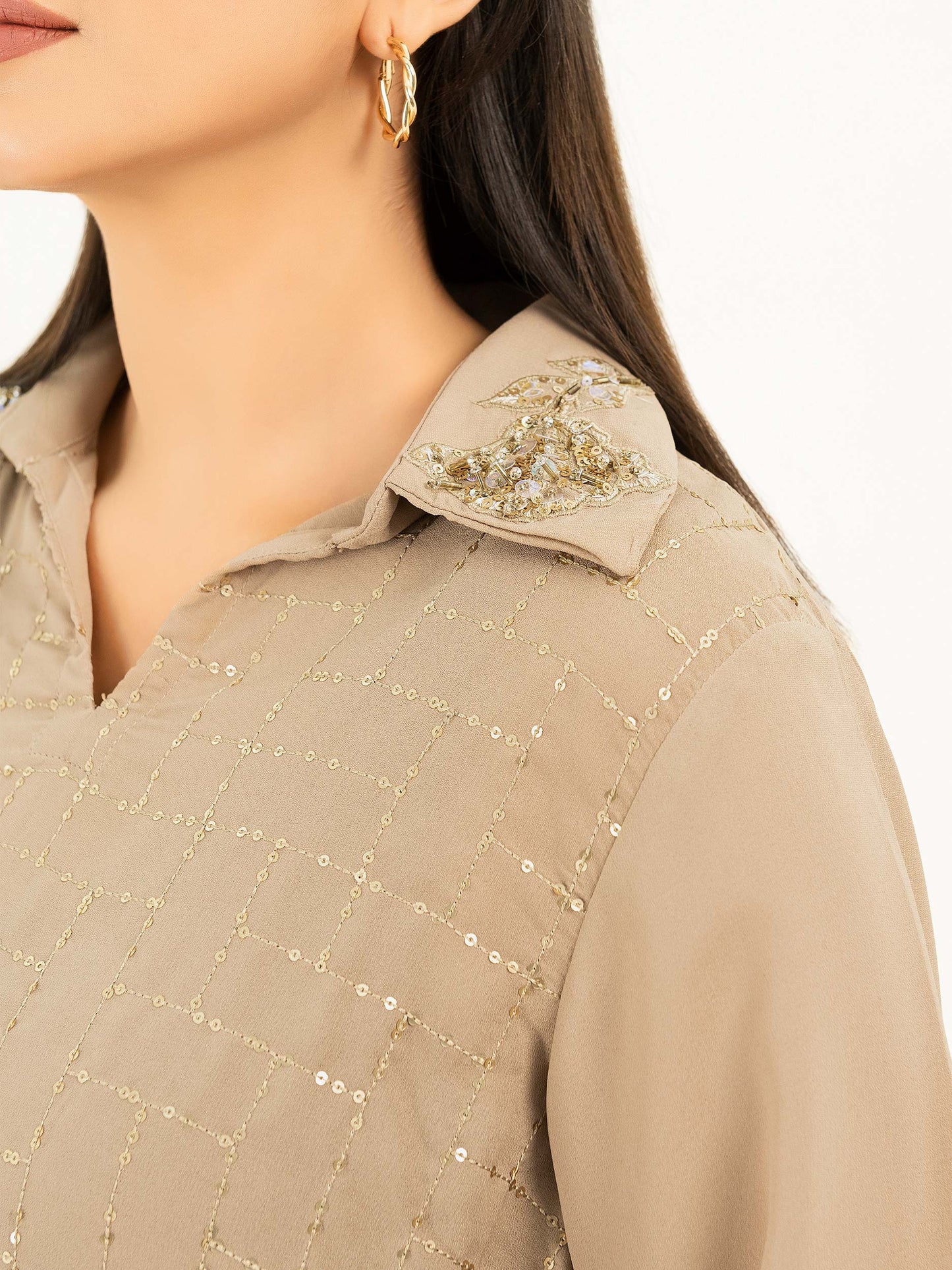 Limelight - Embellished Grip Top