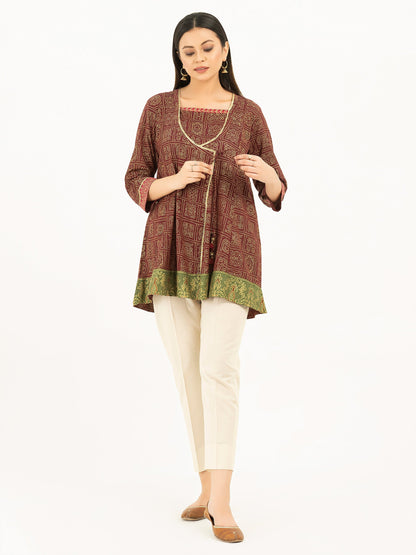 Limelight - Lawn Kurti-Pasted Print (Pret)