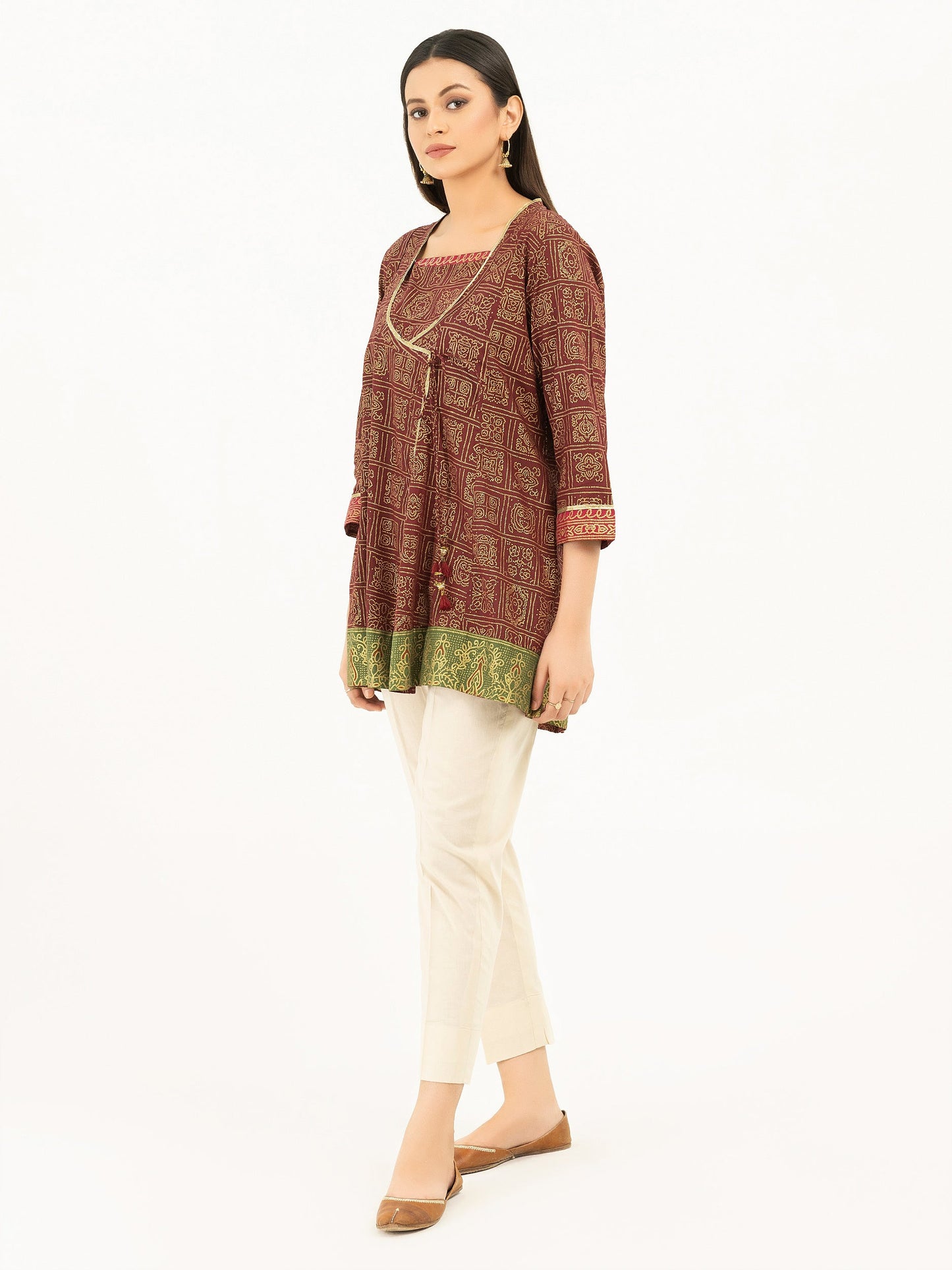 Limelight - Lawn Kurti-Pasted Print (Pret)