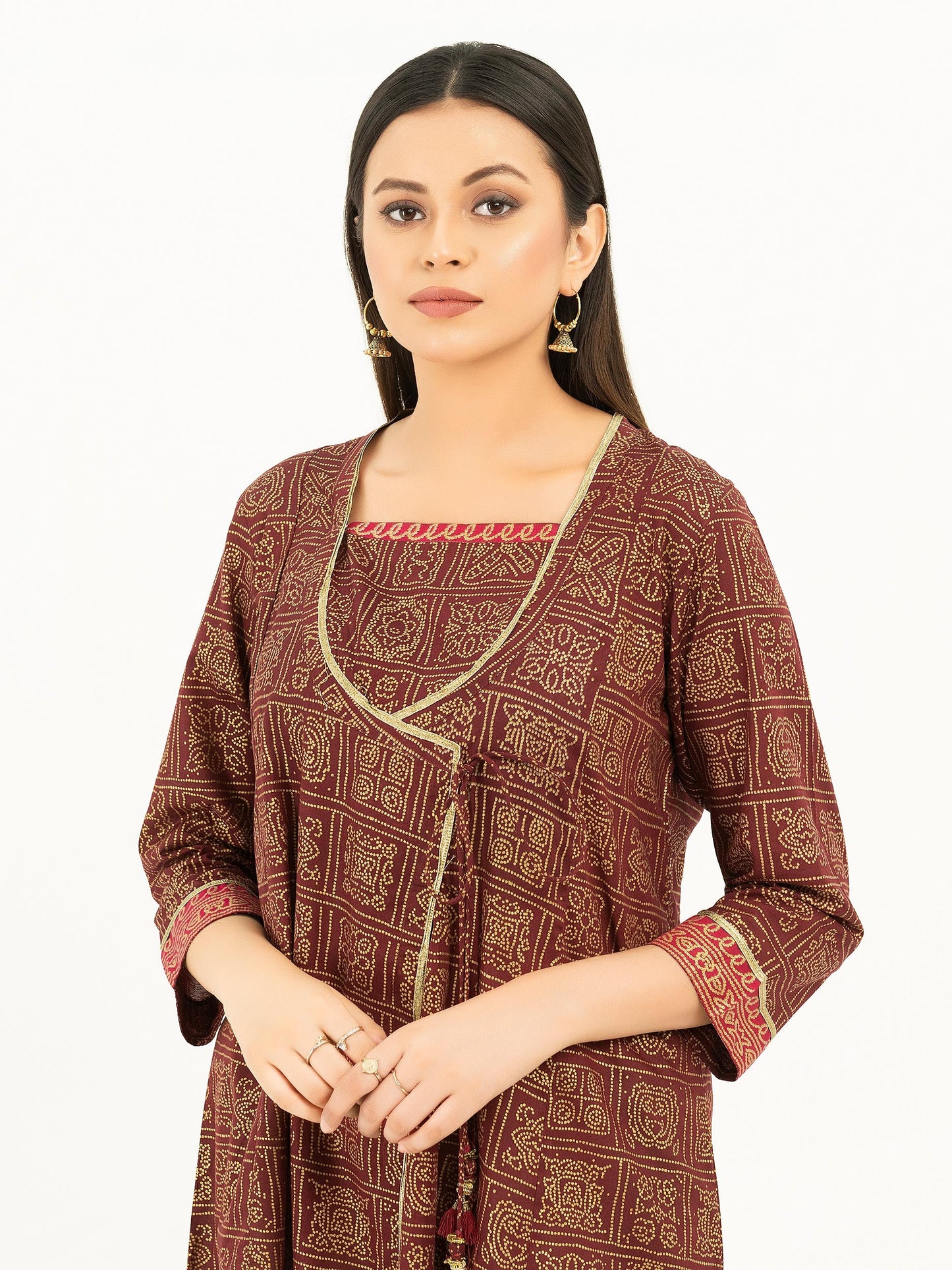 Limelight - Lawn Kurti-Pasted Print (Pret)