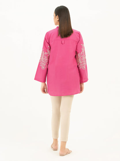 Limelight - Cambric Kurti-Embroidered (Pret)