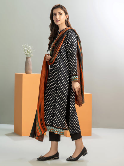 2 Piece Khaddar Suit-Printed(Unstitched)