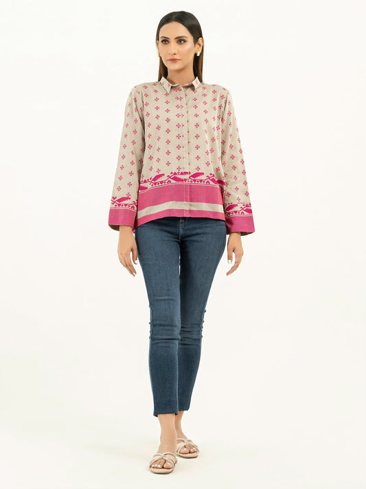 Limelight - Printed Jacquard-Top