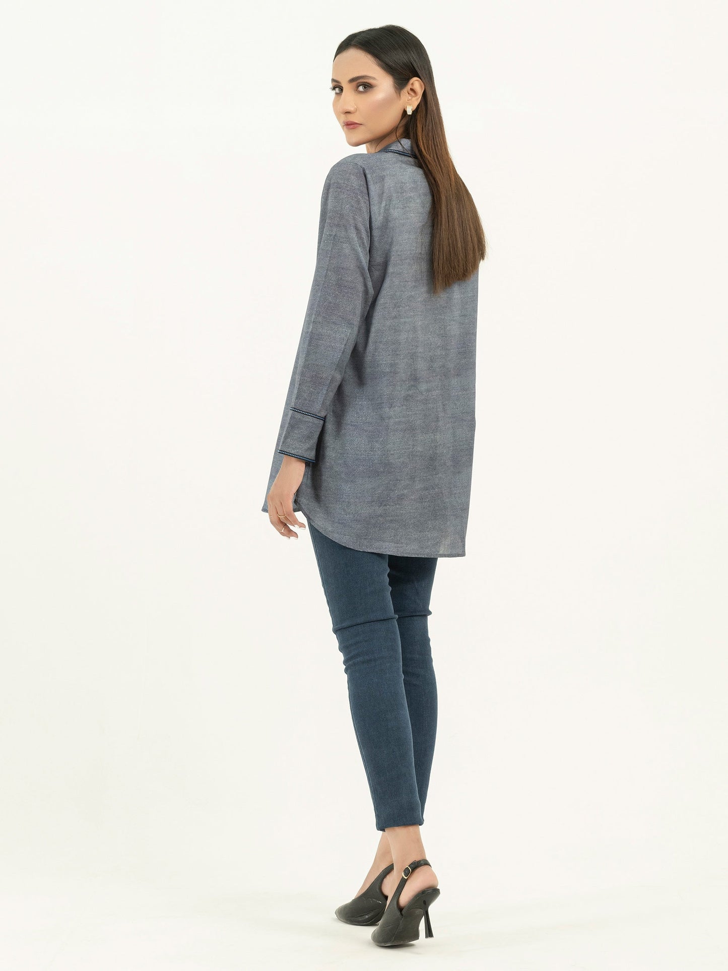 Limelight - Cambric Kurti-Dyed (Pret)