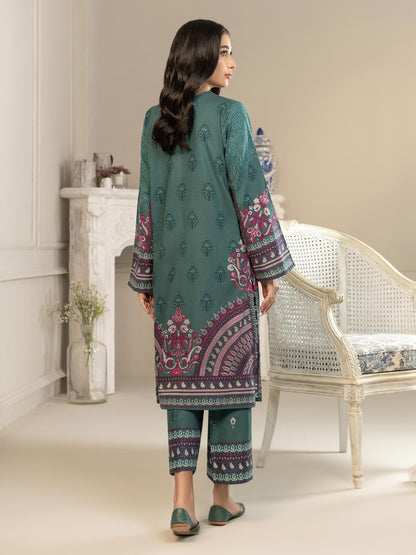 2 Piece Khaddar Suit-Embroidered(Unstitched)