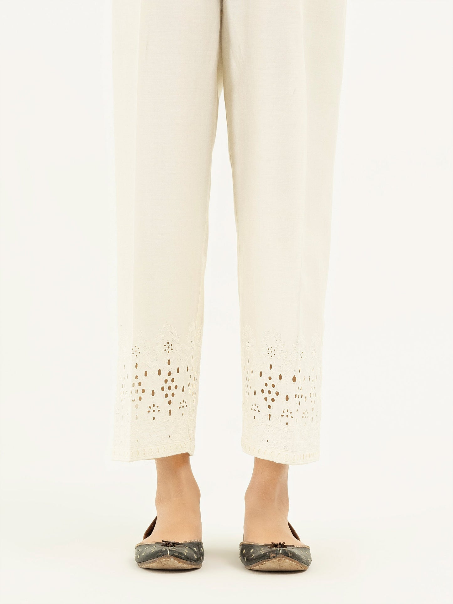 Limelight - Embroidered Satin Trousers(Pret)