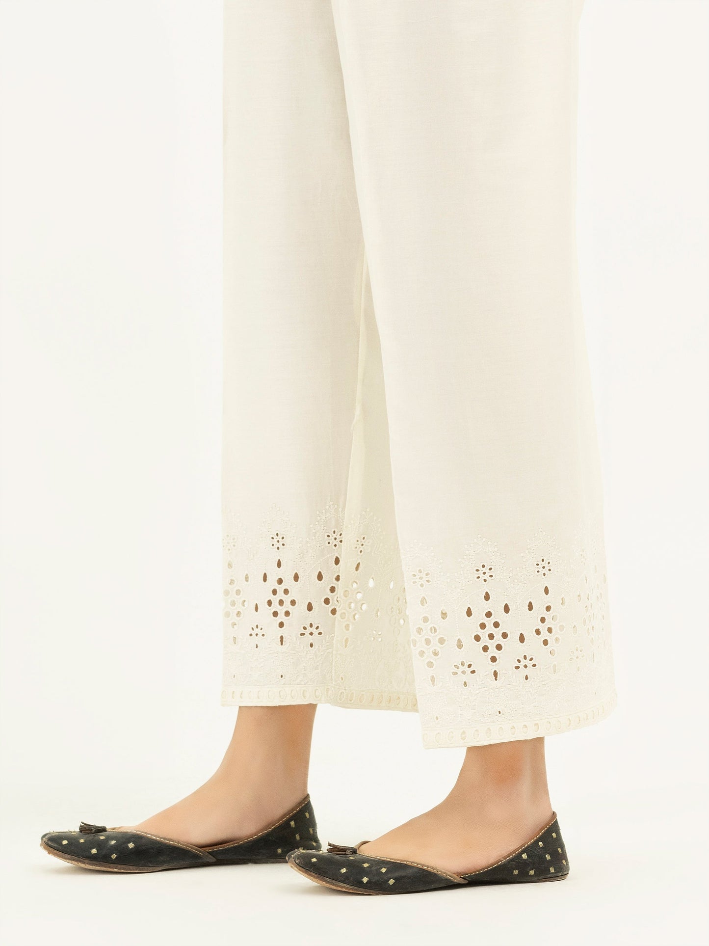 Limelight - Embroidered Satin Trousers(Pret)