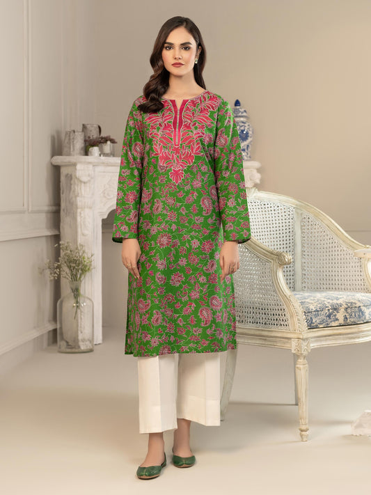 Khaddar Shirt-Embroidered(Unstitched)