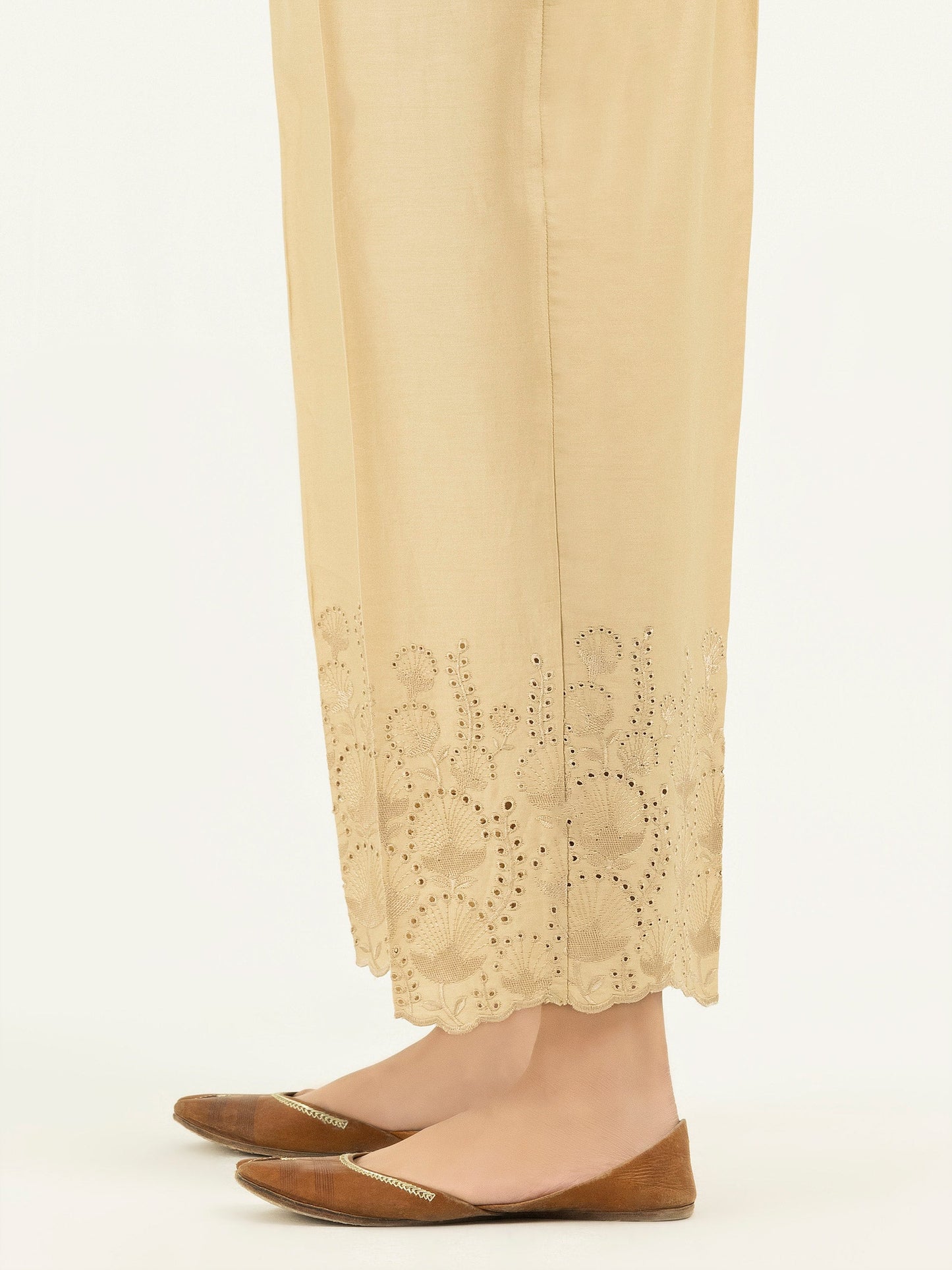 Limelight - Embroidered Satin Trousers(Pret)