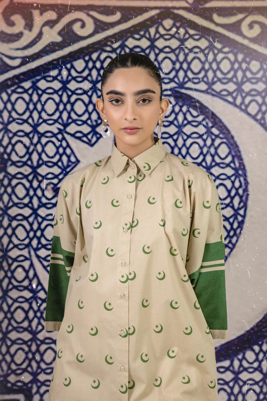 Printed Cambric Kurti