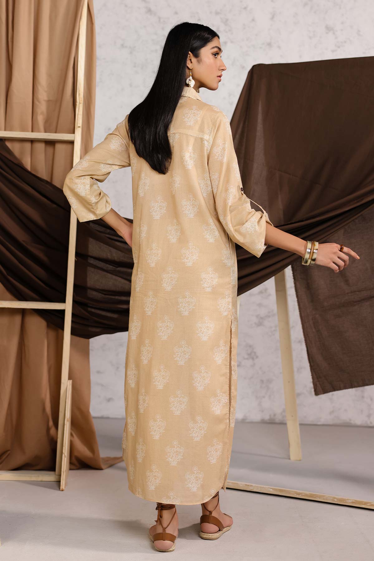 Dyed Cambric Kurti