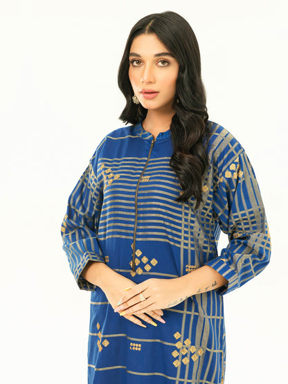 Jacquard Shirt-Embroidered (Pret)