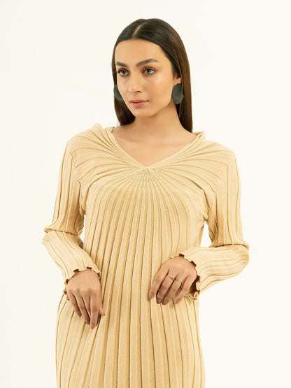 Woolen Bodycon Dress