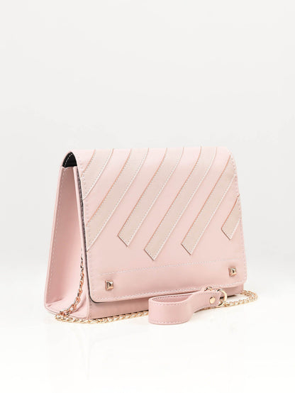 Limelight - Striped Clutch